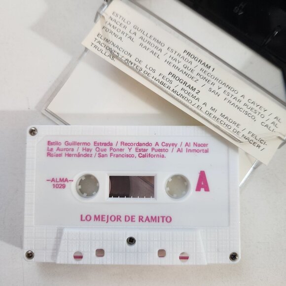 Lo Mejor De Ramito "La Eliminación De Los Feos" Cassette Tape Artilleria 1029 Pu - Picture 5 of 5